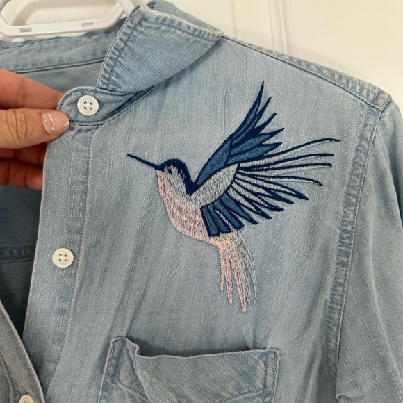 Rails denim button up - Picture 2 of 3
